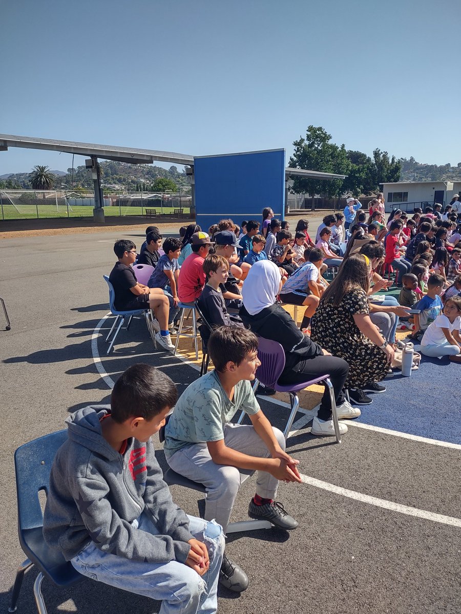 Meridian Hopes&Dreams BMX Assembly @CajonValleyUSD @ALee_CVUSD @ChristineSphar @MeridianCVUSD @mrcolemancvusd @Maestra_VRocha @davidmiyashiro @readryan @