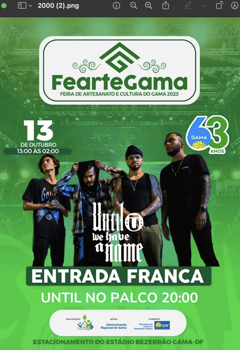 UWHAN's tweet photo. Amanhã tem Until na comemoração do aniversário da nossa cidade linda. 🥰
Colem! :Ū: https://t.co/JP8YroXidd