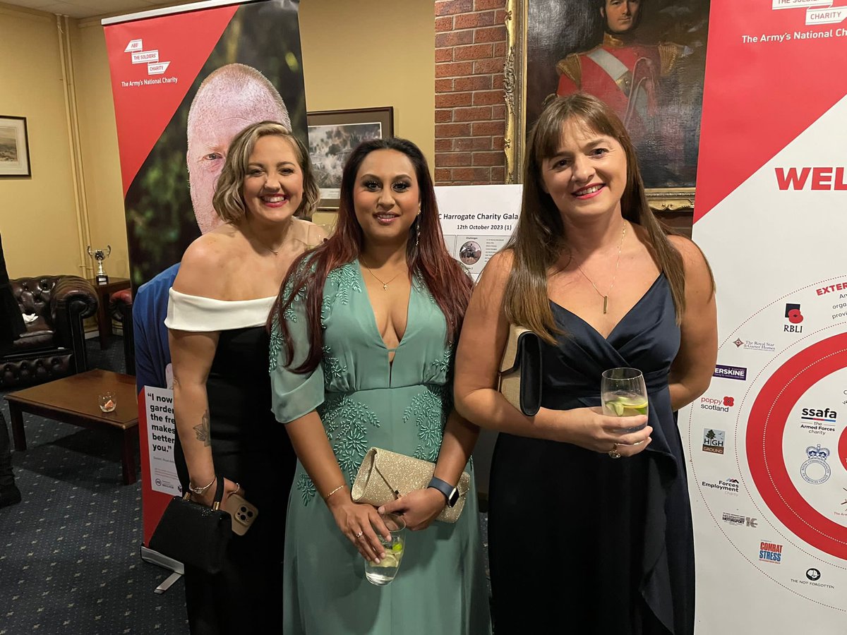 Madelene Holdsworth (@madelene_sg) on Twitter photo Fantastic evening at the @Soldierscharity gala dinner night at the Army Foundation College in #Harrogate with <a href="/SlaterGordonUK/">Slater and Gordon UK</a> & our friends from <a href="/supportthewalk/">Walking With The Wounded 🎖️</a> <a href="/AdaptGrandSlam/">ADAPTIVE GRANDSLAM</a>. A really special evening for an inspirational charity.
<a href="/NatashaAOrr/">Natasha Orr</a> <a href="/ShaneSmith_Law/">Shane Smith</a> @Alie_Sal_Ffiord Fantastic evening at the @Soldierscharity gala dinner night at the Army Foundation College in #Harrogate with <a href="/SlaterGordonUK/">Slater and Gordon UK</a> & our friends from <a href="/supportthewalk/">Walking With The Wounded 🎖️</a> <a href="/AdaptGrandSlam/">ADAPTIVE GRANDSLAM</a>. A really special evening for an inspirational charity.
<a href="/NatashaAOrr/">Natasha Orr</a> <a href="/ShaneSmith_Law/">Shane Smith</a> @Alie_Sal_Ffiord