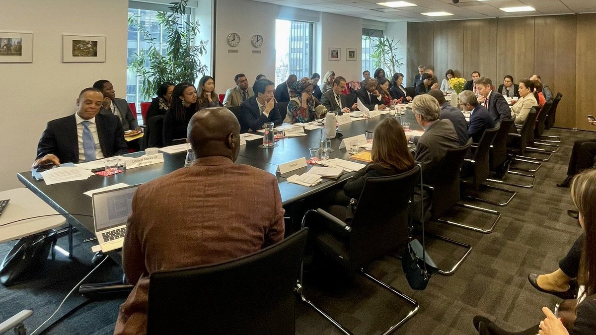 swiss_un's tweet photo. Switzerland🇨🇭, Mozambique🇲🇿&amp; United Arab Emirates🇦🇪co-hosted a discussion on

Bridging Science-Policy Gap:Fostering Solutions to Address Climate, Peace &amp; Security

🙏to the🇺🇳Climate Security Mechanism for their perspective &amp; @CGIAR for presenting the Climate Security Observatory https://t.co/XIexOpeW7k