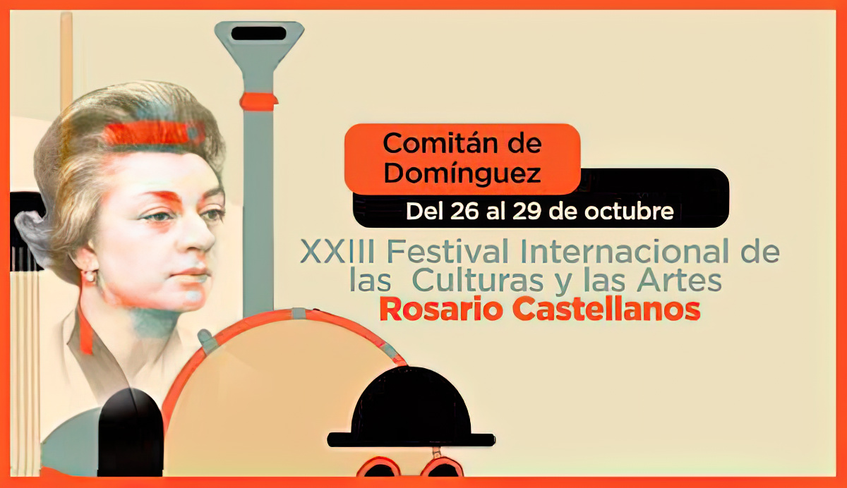 No te pierdas el XXIII Festival Internacional de las Culturas y las Artes 'Rosario Castellanos.
Comitán de Domínguez te espera del 26 al 29 de octubre del 2023
#MeEncantasChiapas #ElPuntoEsComitán