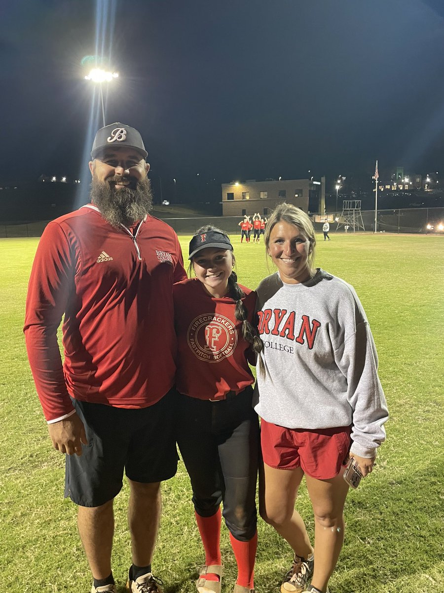 Had a great day up at Bryan college. Thank you Coach Leah, <a href="/Nate_BCSoftball/">Nathan Thompson</a>, and the <a href="/BCLionsSoftball/">Bryan College Softball</a> for a great practice and visit! 

<a href="/Firecrackers18U/">Firecrackers GA Coleman 18U</a>