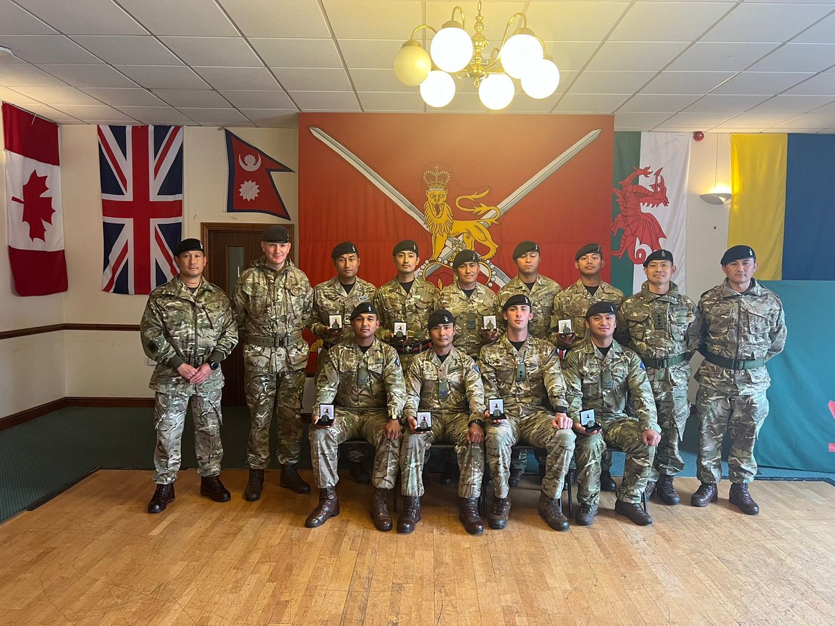 Excellent news!!! 250 Gurkha Signal Squadron, who have secured a Gold medal in Cambrian Patrol 2023. Jai QG SIGNALS!!!