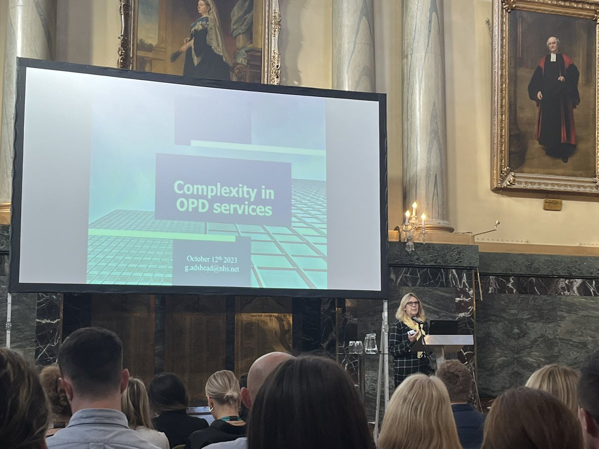 OffenderHealth1's tweet photo. Time out to reflect on the work being undertaken within the Offender Personality Disorder Pathway #OPDNationalWholePathwayevent @TheCutlersHall 
@hmpps @NottsHealthcare https://t.co/PrwDJnsXX2