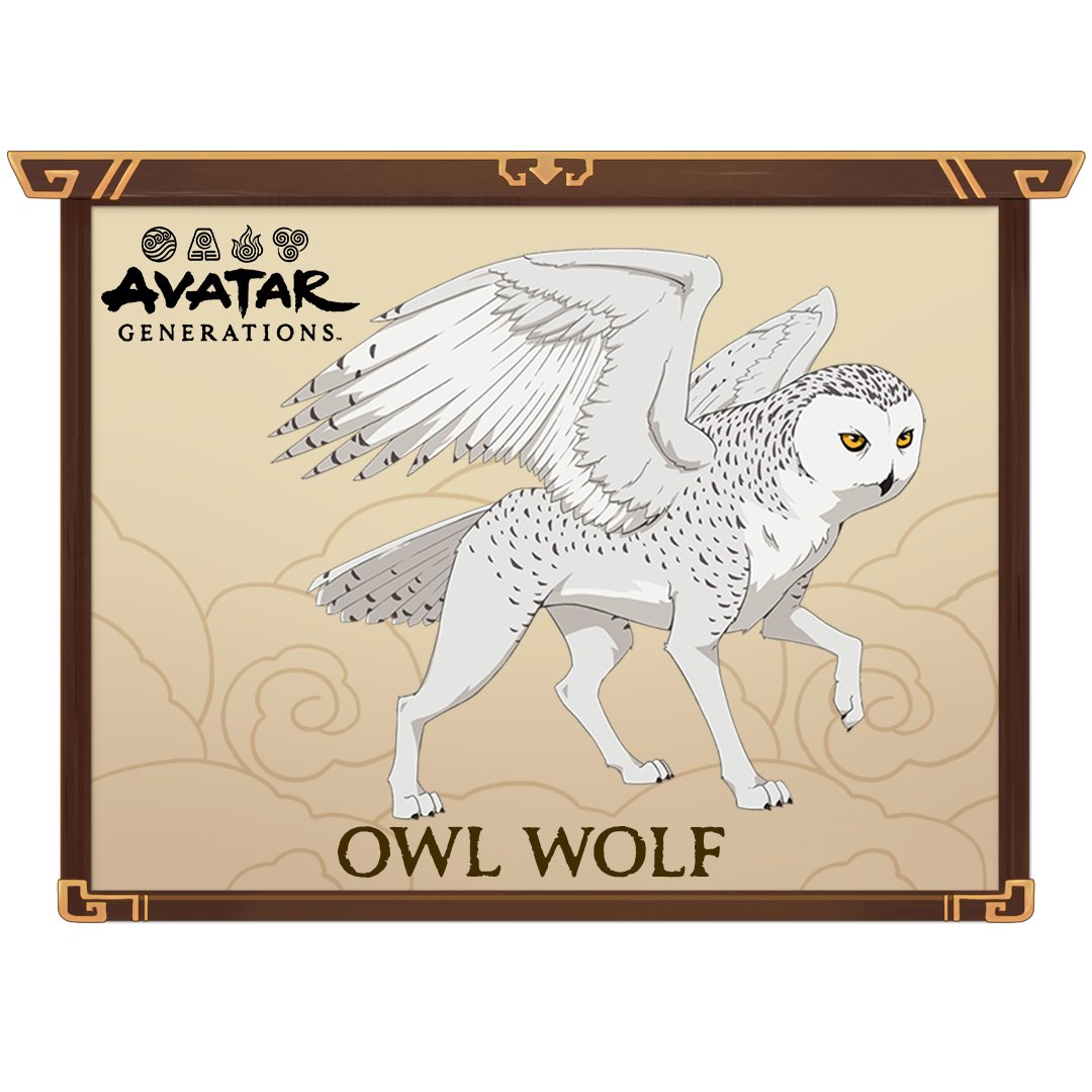AvatarMobileRPG's tweet photo. Next for Wolf Awareness Week is the Owl Wolf!
This hybrid animal is found in the Polar Regions, hunting in packs like real wolves.
What would you name a pet Owl Wolf? Tell us in the comments, along with your guess on tomorrow's reveal!
#AvatarAllAboutTheAnimals https://t.co/Zr4yekoTev