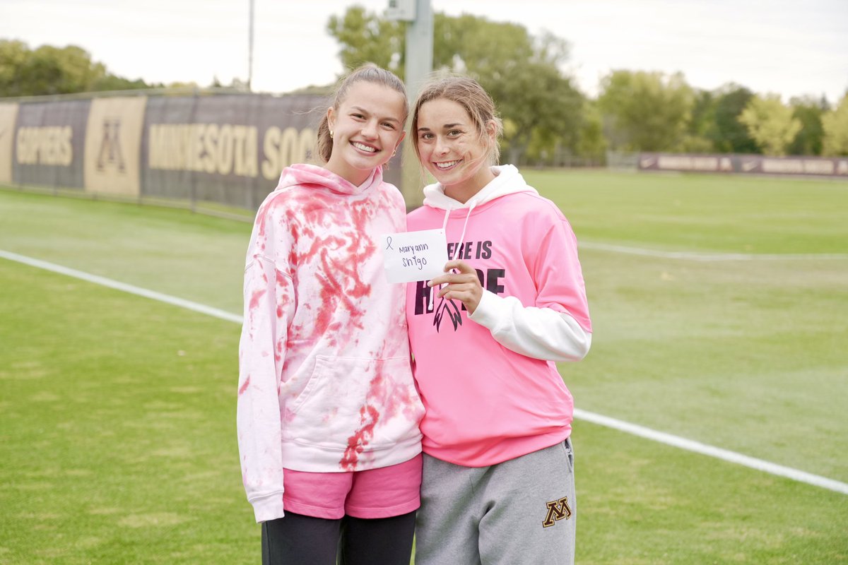 GopherSoccer's tweet photo. #WhoWeFightFor💗 https://t.co/6vLMsUKc9D