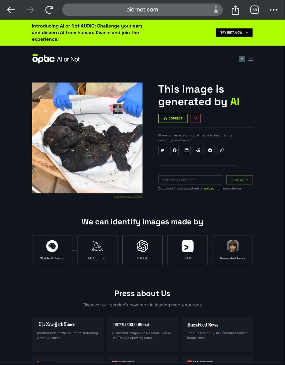 jacksonhinklle's tweet image. 🇮🇱🇵🇸 They said they had a photo of 40 beheaded babies, but the photo showed a single baby.

It was then revealed that the photo was an AI generated image.

But it didn’t matter because the lie about 40 beheaded babies has already been heard by enough people to justify a big war.