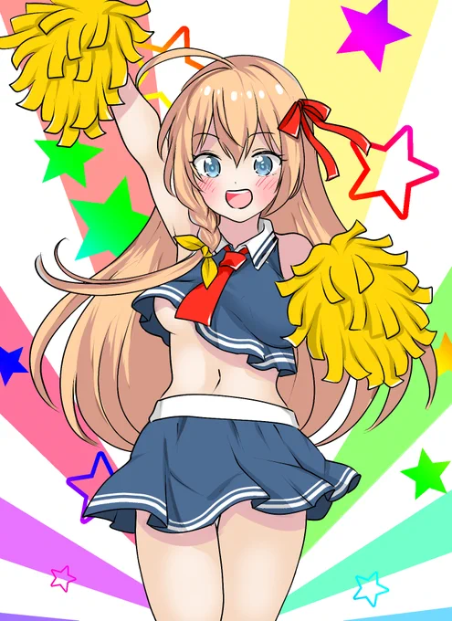 チア ペコリーヌなんか背景のせいでドリフみたいやな#プリコネ #プリンセスコネクト 