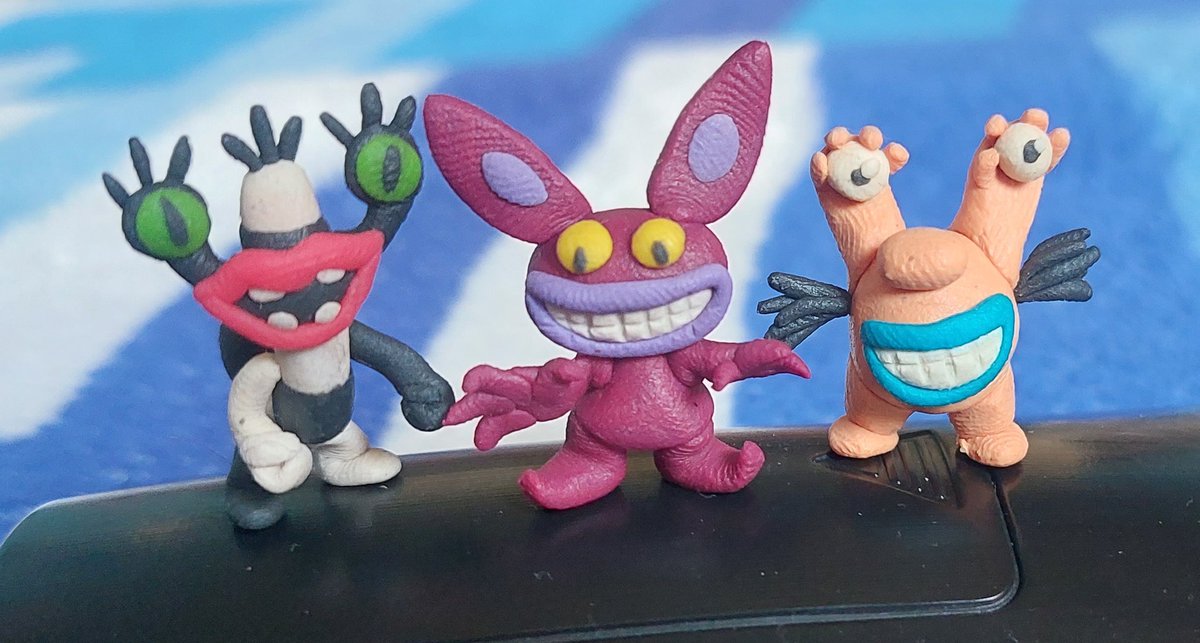 #aaahhrealmonsters #krumm #ickis #oblina #nickelodeon