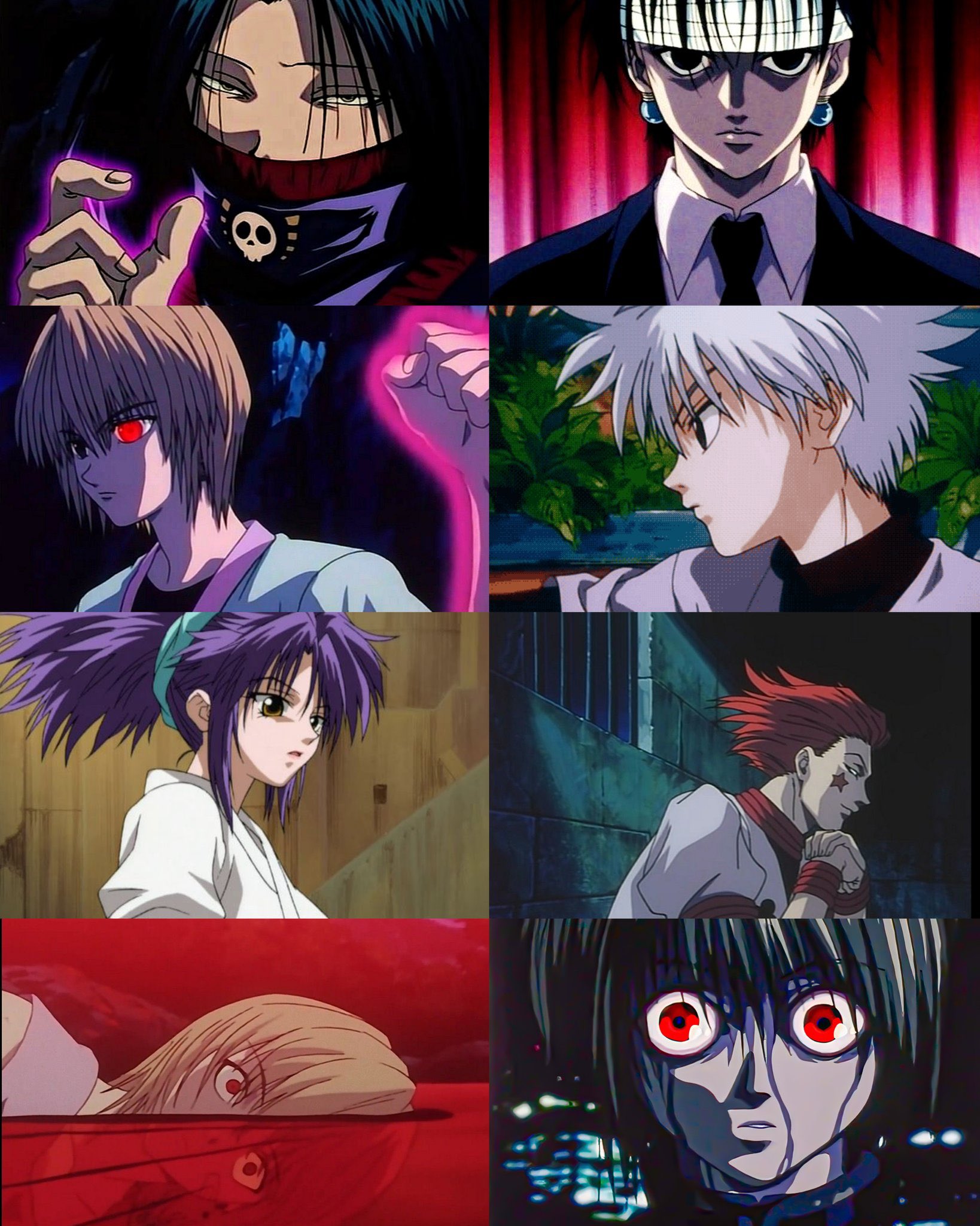 retro anime on X: Hunter x Hunter (1999)  / X