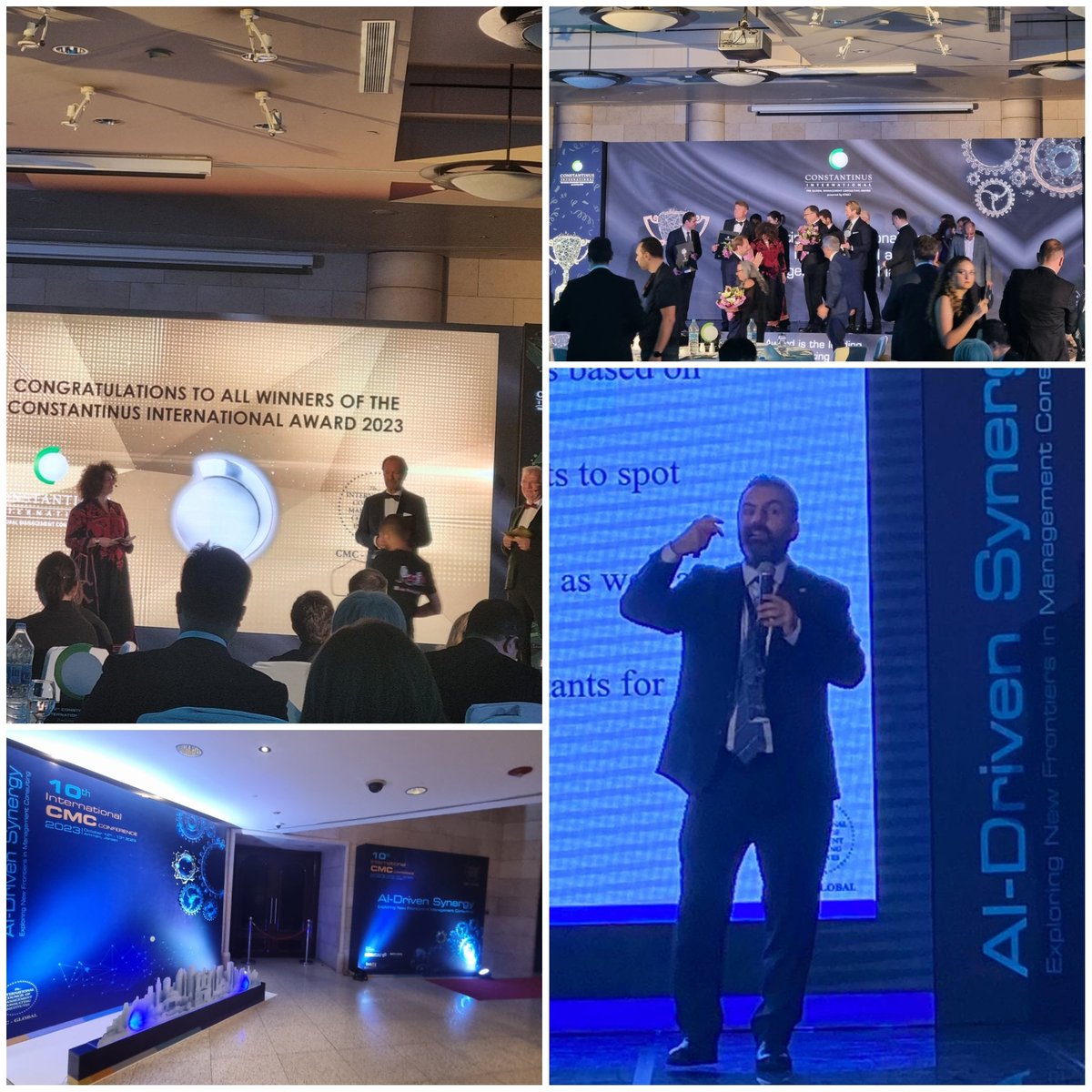 A quick glimpse of the <a href="/CMC_ICMCI/">ICMCI CMC®</a> 10th International CMC Conference - AI Driven Synergy; Exploring new frontiers in management consulting - At Kempinski Amman, Jordan. 
I had the privilege to share my insights on how to integrate AI in our beloved profession <a href="/ICMCI/">ICMCI</a> <a href="/ReemaICMCI/">Reema Nasser</a>