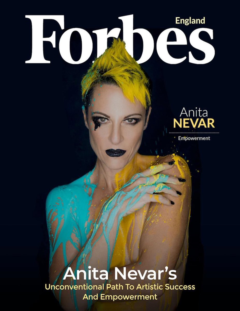 anitanevar's tweet photo. Thanks @Forbes for featuring my artwork and mission to inspire bold unapologetic self expression 🌈✨

Read the interview here: https://t.co/JTNtTyb49o

#forbesmagazine #forbeswomen #celebrityartist #artistinterview #luxuryart #queerartist #ArtisticExpression https://t.co/STNEZ0Appj