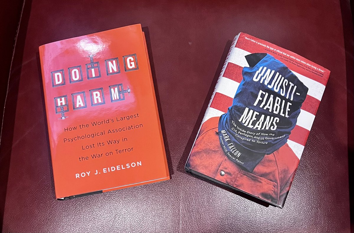 glynco's tweet photo. #DoingHarm arrived today. Thank you @royeidelson and @eandreweditor. Just as @JeffreyStClair3 recommends in @NatCounterPunch - it should be read together with #UnjustifiableMeans. https://t.co/6Lb8ufjqgd