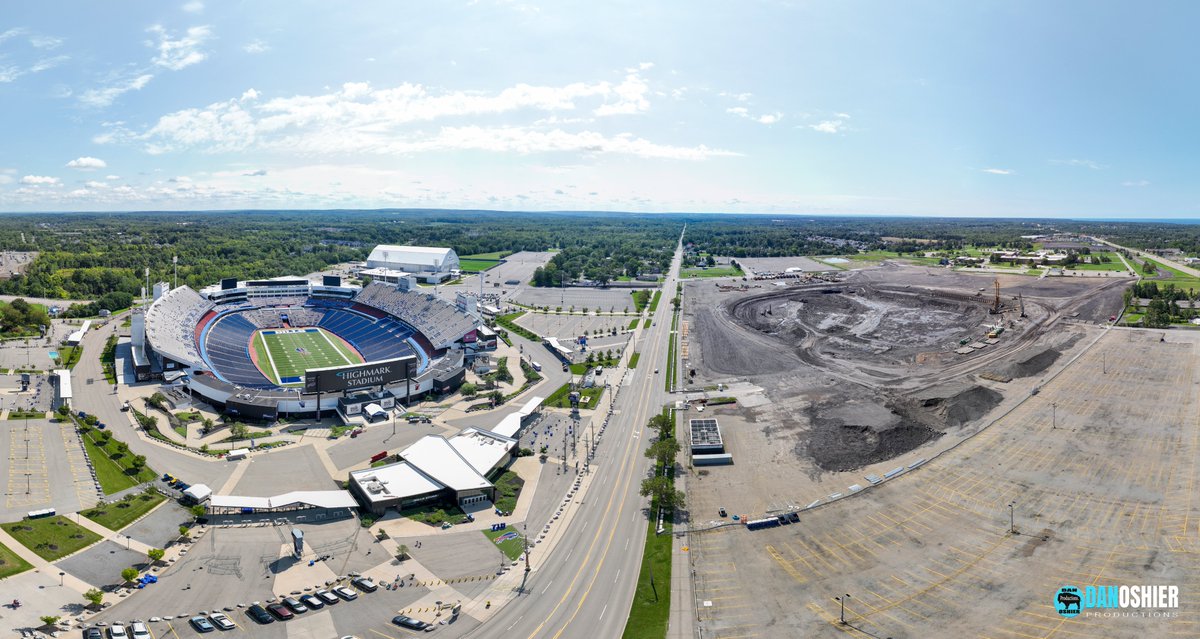 Progress...

#GoBills #Construction  #aerialmapping
#BuffaloBills