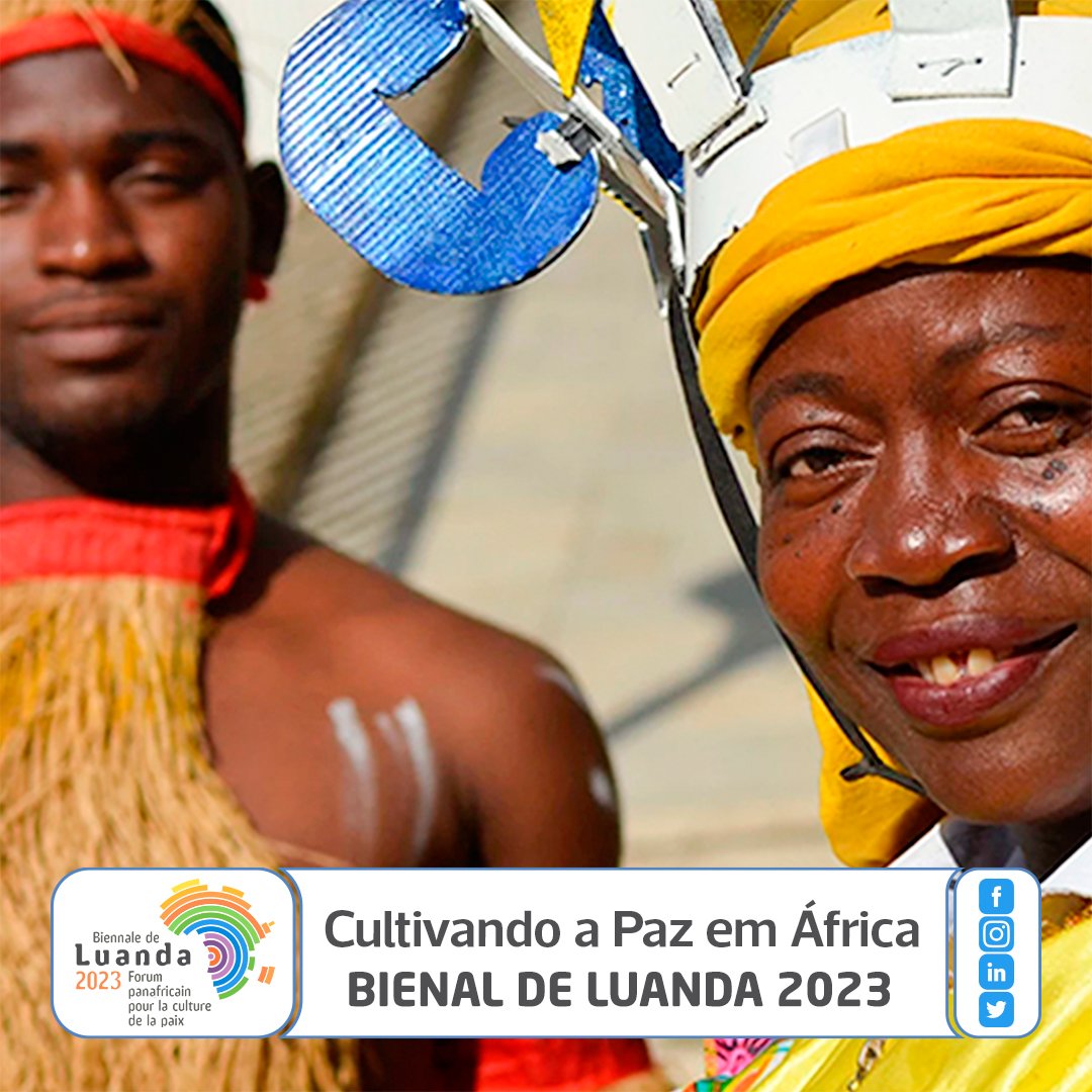 🕊️ 1. A Bienal de Luanda 2023 está aqui para cultivar a Paz em África! Um encontro entre gerações, culturas e nações. Organizado por Angola, UNESCO e União Africana, não é apenas um evento, é uma missão.