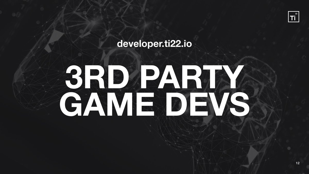 Ti22_io's tweet image. ◻️ Titanium Games Platform. 

We&apos;re looking for 3rd party game developers to work with us. 

Here&apos;s what you can expect. 

Let&apos;s Talk. 
------------------------------------◼️
#gamedevjobs #gamedevs #gamedesign 

{1/7}
