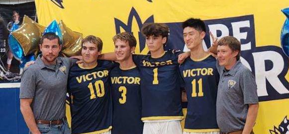 Victor HS Boys Volleyball tweet media