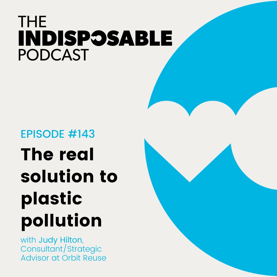 On the latest #IndisposablePodcast, Upstream's Sydney Harris sits down with Judy Hilton, a reuse and sustainability researcher who co-authored a report outlining the stages which will enable the transition away from single-use plastic.

Tune in at upstreamsolutions.org/podcast/the-re…