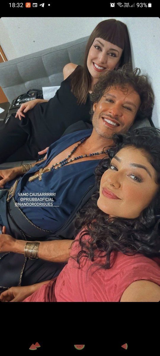 du_sousaa's tweet photo. O terror do Salomão e da sonsisague passando na sua tl. 😌
O nosso trio apocalíptico 😈😈😈👏
A legenda que a Ingrid colocou na legenda já diz tudo! "Vamo causar"
#SérieReis #Naamá #Rezom #Nebset https://t.co/LpuFwmCECL