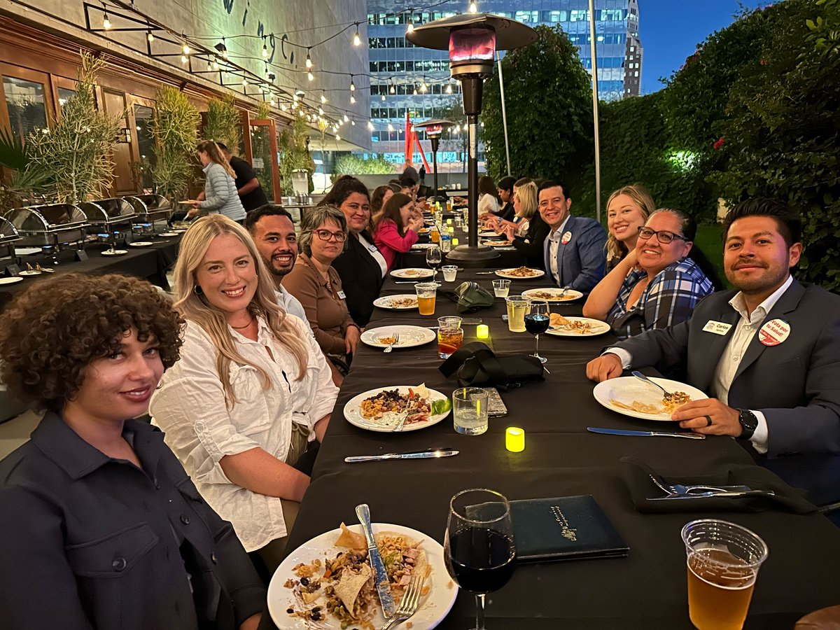 CPCA's tweet photo. #TeamCPCA enjoyed each other's company last night at a dinner before the start of #CPCA23AC! We're missing the rest of the team holding down the office. π https://t.co/0Z9eh7qS3i