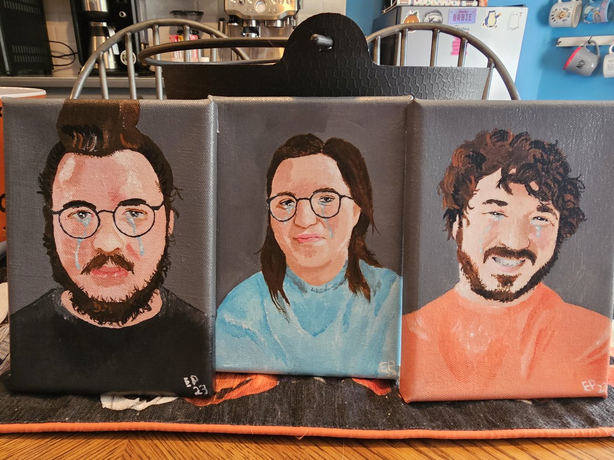 aight_beth's tweet photo. Omg @xcorvidae killed it with our crying boy paintings!! Can't wait to try and make our own paintings haunt our house https://t.co/UD0fFL4zxb
