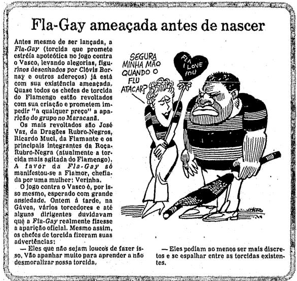 flahistoria's tweet photo. 12/10/1979 #flahistoria
[📰 O Globo]

Fla-Gay ameaçada antes de nascer

#FlaGay #Flamengo https://t.co/5hUmgMdbao