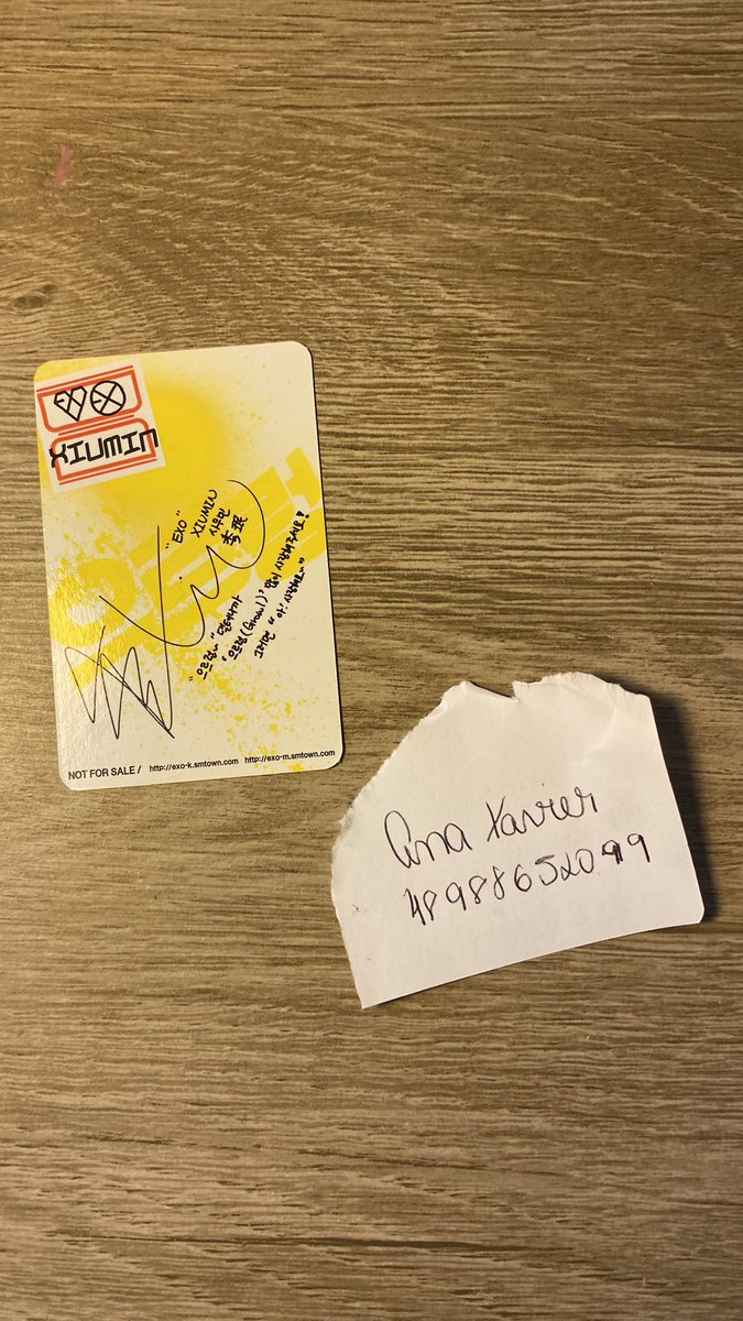 Photocard Xiumin Growl Era 

R$45 com frete