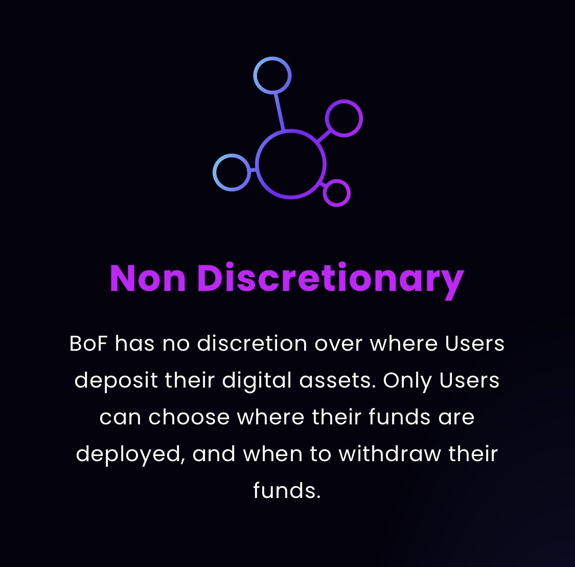 BoFxyz's tweet photo. BoF provides the ability for you to be the Master of your money 💰 

Only YOU can decide and only YOU can withdraw ✅ 

The choice is all yours 👇 https://t.co/3m3H0ohGI3