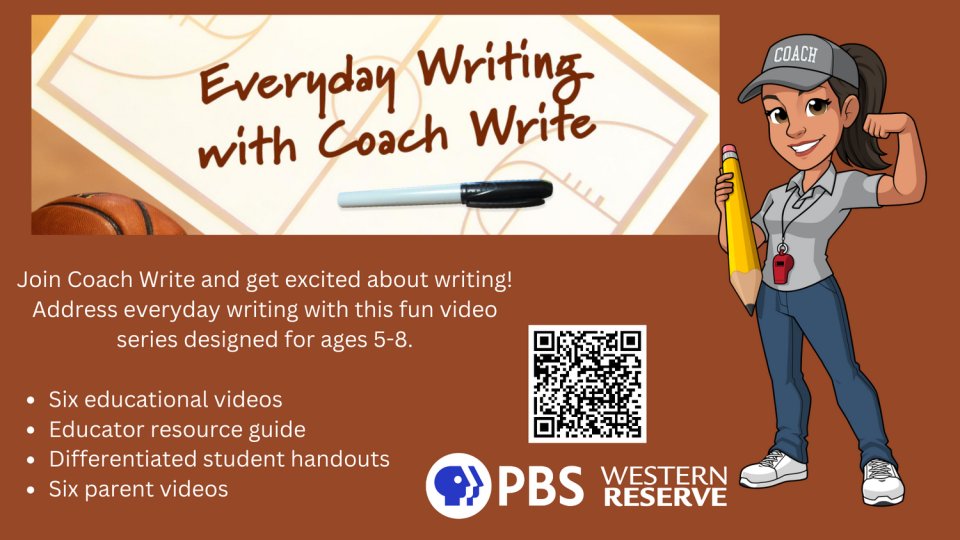 Introducing "Everyday Writing with Coach Write" 📝—a new resource for K-3 educators! This 6-part video series provides engaging lessons designed to teach students the basics of writing in a fun way.  ow.ly/xNeq50PVKsl 
#EverydayWriting #Education #WritingIsFun!