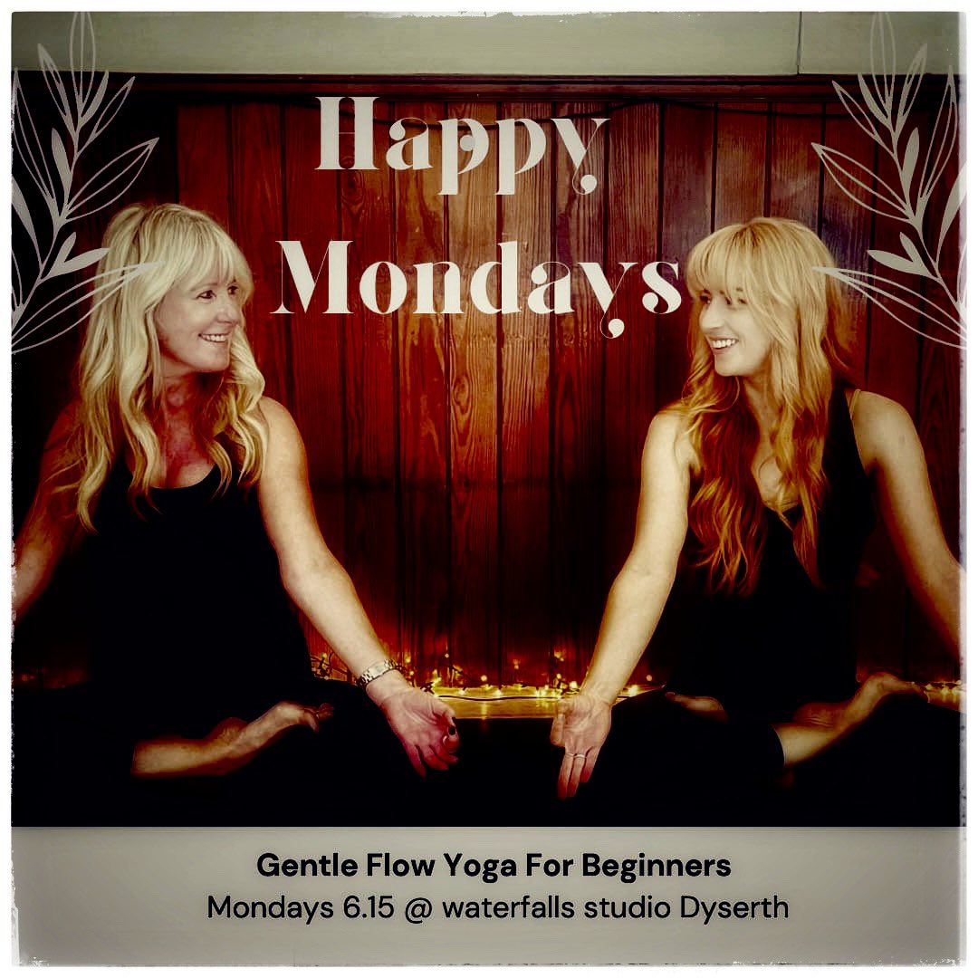 Happy Mondays Yoga for Beginners Gentle Flow 🫶🧘‍♀️🛐 Following on from the demand for our Midweek Rhythm Flow, I’m delighted 2 announce that we are adding a new class to the timetable of Bethel Chapel Waterfall Studio. Starting the week as we mean to go on 🙏