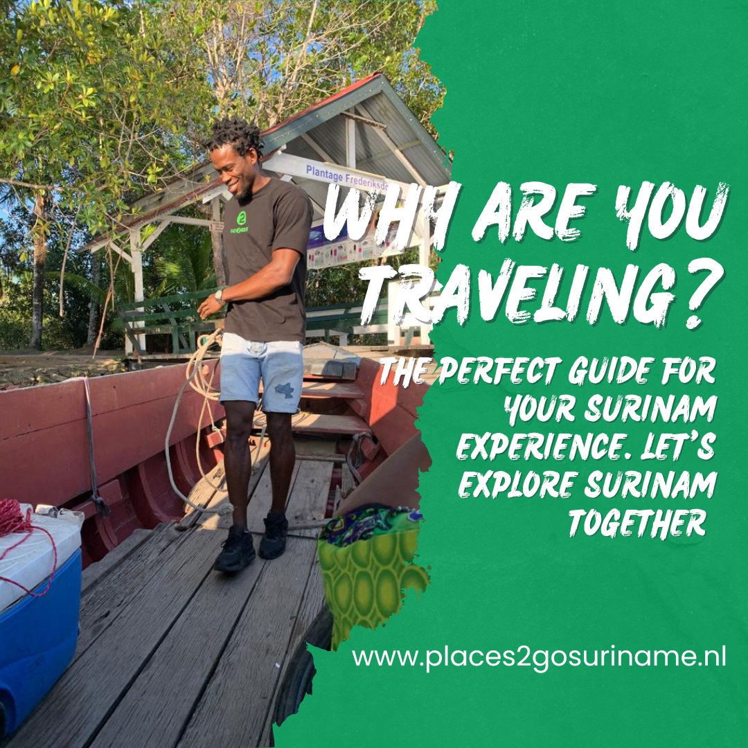 EApinsa's tweet photo. The #perfect #guide for your #Surinam #experience. Let's #explore Surinam together 
-
#Places2Go #Suriname, A #Mindblowing #Adventure!
-
#allesurinametours #historicaltour #tourguidesuriname #toursim  #tourguide  #keepsmile😊 #workisfun #enjoytravelling #enjoyment  #tripsuriname https://t.co/XTufTrcKFS