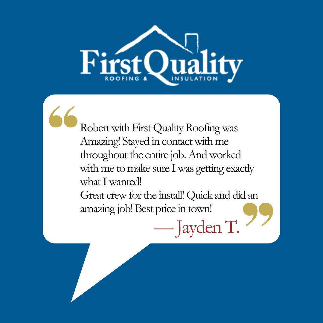 FirstQualityLV's tweet image. Thanks for the review, Jayden! #firstquality #roofinglasvegas #lasvegasroofing #hendersonroofing #roofmaintenance #roofrepair #roofing