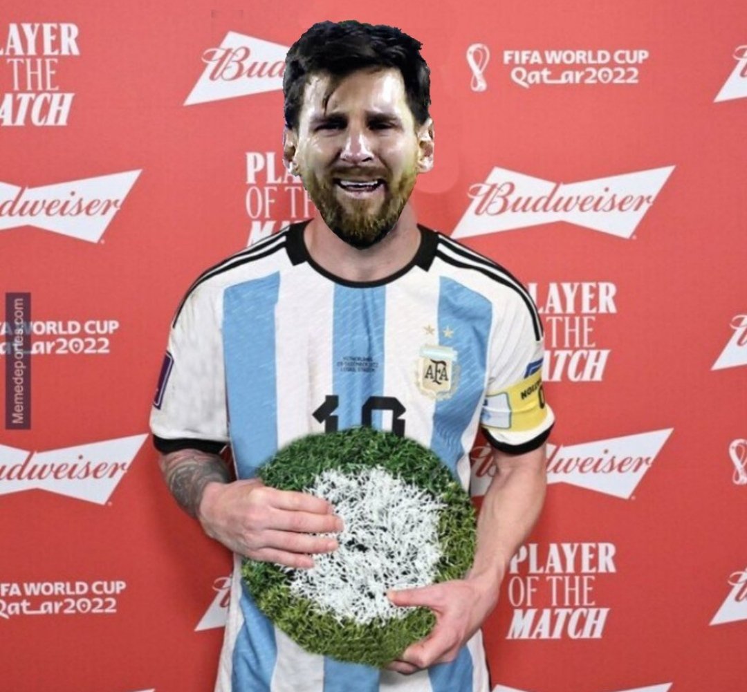 🥶Lionel Andrés Messi Cuccitini vs Paraguay:

0 GOLES
0 ASISTENCIAS
0 CASI-ASISTENCIAS
0 PRE-ASISTENCIAS
2 DISCUSIONES CON PARAGUAYOS
2 PISCINAZOS CERCA DEL ÁREA

✅ARGENTINA VUELVE A GANAR SIN ÉL 

NO ME DAN UN PENAL O UN GOL EMPUJANDOLA? CÓMO QUERÉS QUE APAREZCA BOLUDO😡