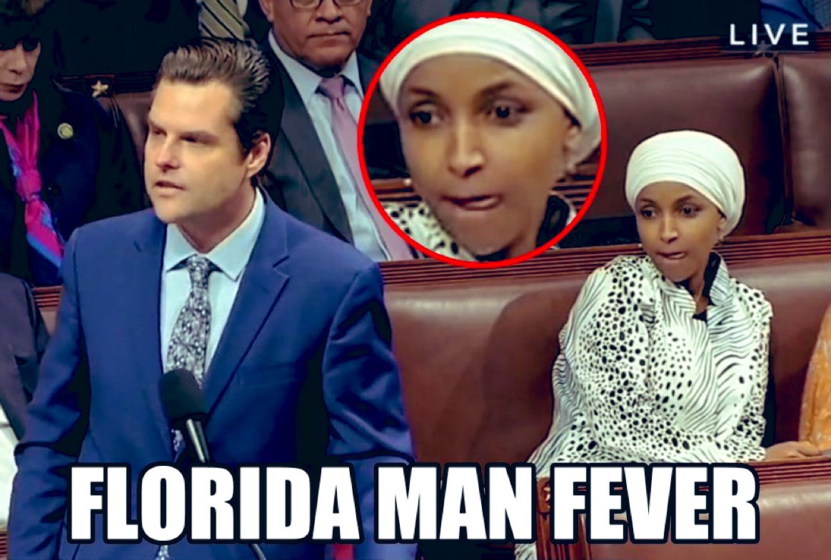 ArmedPatriot45's tweet photo. Definitely an upgrade from your brother, wouldn't you say, @Ilhan??
And most definitely better than those goats your Musloon male friends like! ๐
#MagaVeteran
#IlhanLovesMatt
#SandboxShenanigans https://t.co/1TqyqC4SCH