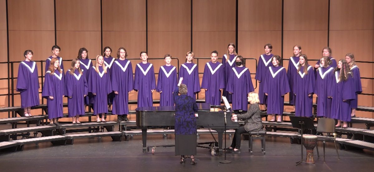 Incredible job to the <a href="/ChaskaHawks/">Chaska High School</a> choirs tonight! So proud of all these musicians! 💛💜