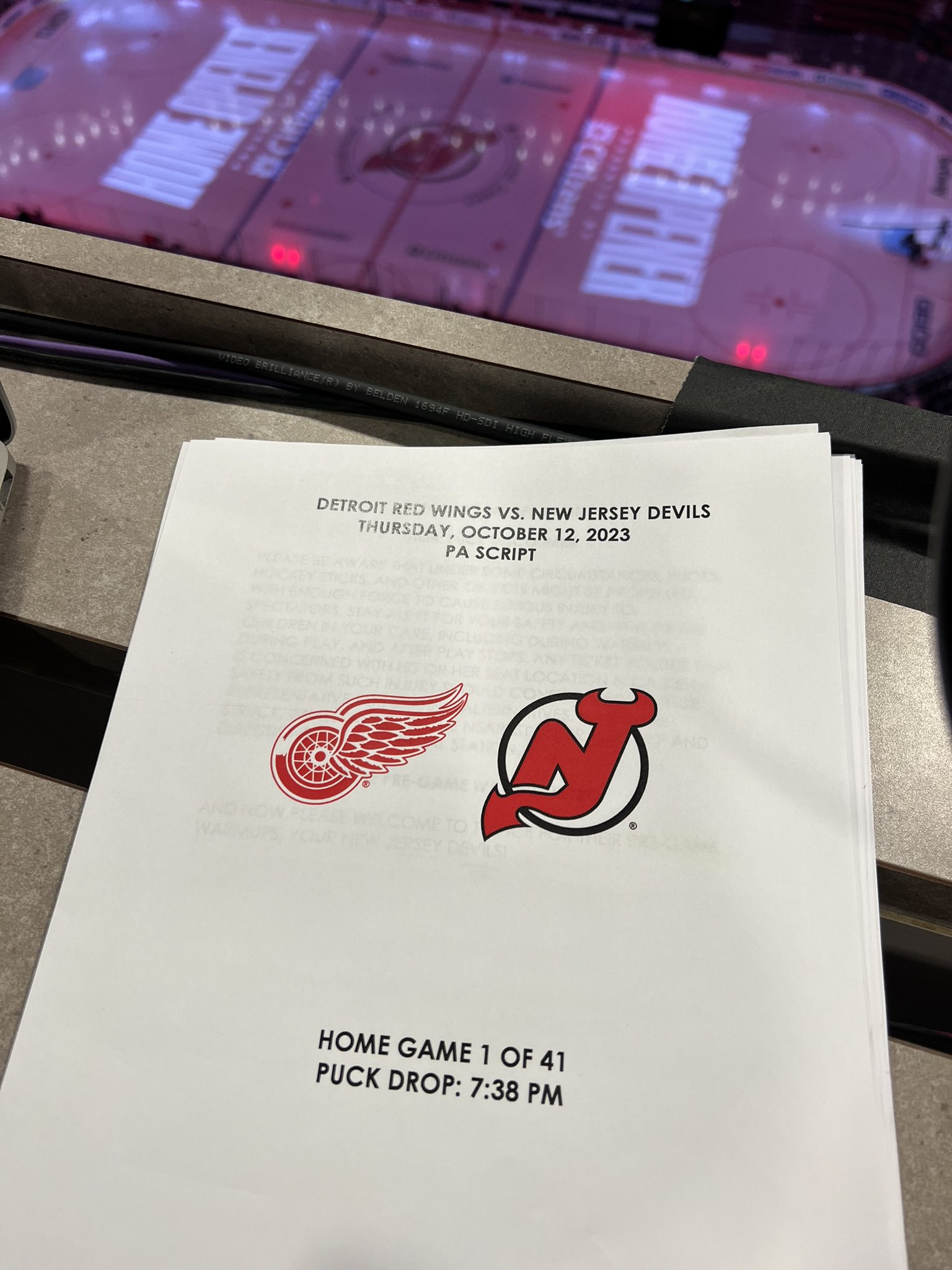 New Jersey Devils vs. Detroit Red Wings Tickets Oct 12, 2023