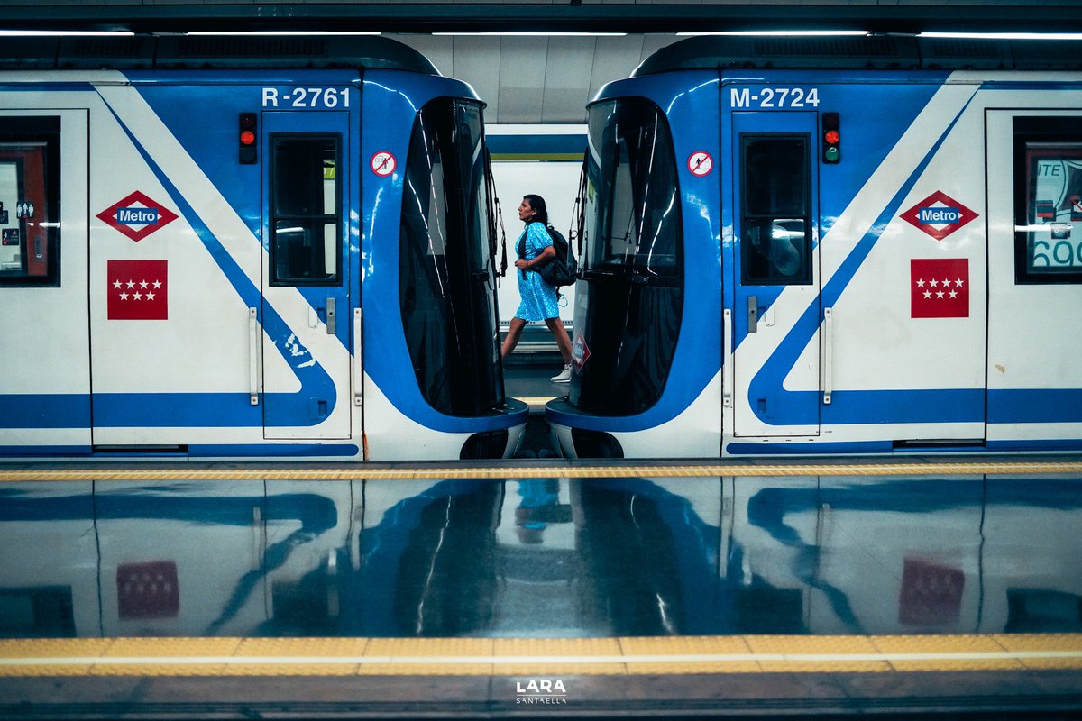 Qué cariño le tengo al metro de Madrí.