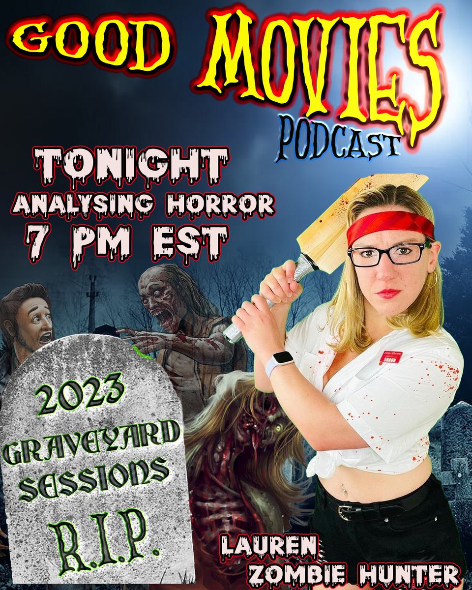 Filmalogical1's tweet photo. Join us for a fun chat with @analysinghorror tonight.https://t.co/rOdhIzYfUF https://t.co/iSo4AucyCZ