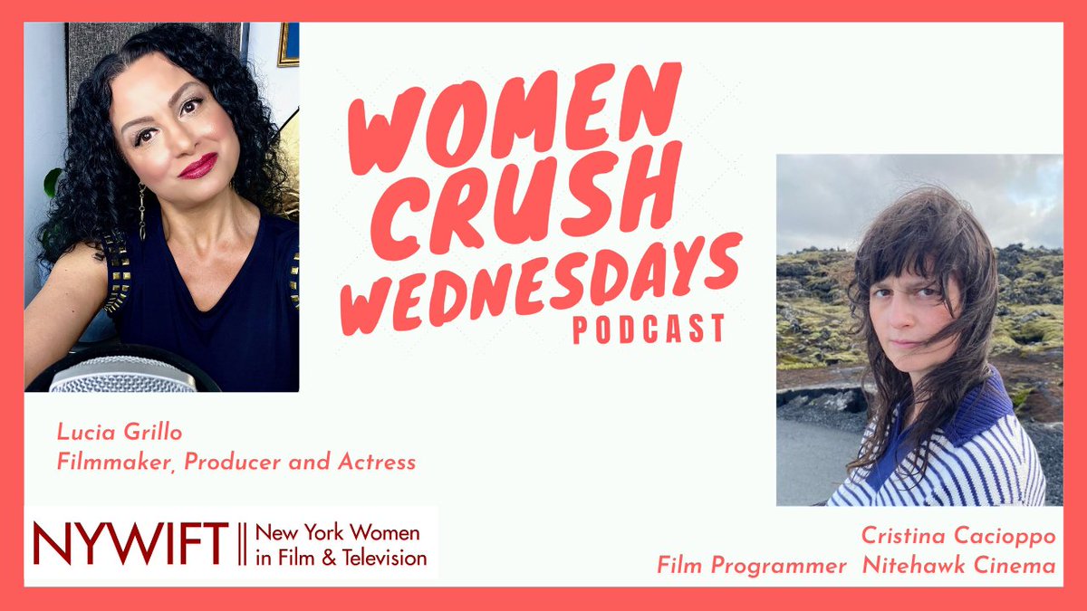 NY Women in Film & TV (@nywift) on Twitter photo New <a href="/NYWIFT/">NY Women in Film & TV</a> #WomenCrushWednesdays podcast hosted by <a href="/tammyreesemedia/">Tammy Reese Media</a> & <a href="/PennbrookConsu1/">Pennbrook Consulting + Media</a> features filmmaker-actress <a href="/LuciaVeganTV/">Lucia’s Vegan Lifestyle is THE Vegan TV Show</a> & <a href="/nitehawkcinema/">Nitehawk Cinema</a> programmer Cristina Cacioppo <a href="/katiegchambers/">Katie Chambers</a> provides #NYWIFT programming update. Subscribe & Listen here tinyurl.com/3ufhj6zc New <a href="/NYWIFT/">NY Women in Film & TV</a> #WomenCrushWednesdays podcast hosted by <a href="/tammyreesemedia/">Tammy Reese Media</a> & <a href="/PennbrookConsu1/">Pennbrook Consulting + Media</a> features filmmaker-actress <a href="/LuciaVeganTV/">Lucia’s Vegan Lifestyle is THE Vegan TV Show</a> & <a href="/nitehawkcinema/">Nitehawk Cinema</a> programmer Cristina Cacioppo <a href="/katiegchambers/">Katie Chambers</a> provides #NYWIFT programming update. Subscribe & Listen here tinyurl.com/3ufhj6zc