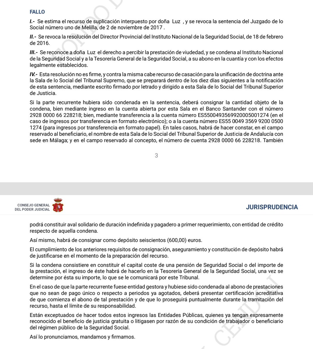 Estimación recurso suplicación TSJA Viudedad. Se considera en situación asimilada a la del alta, a los efectos de percibir la pensión de viudedad, al causante que, en el momento del fallecimiento, era perceptor de una pensión de jubilación no contributiva. poderjudicial.es/search/AN/open…