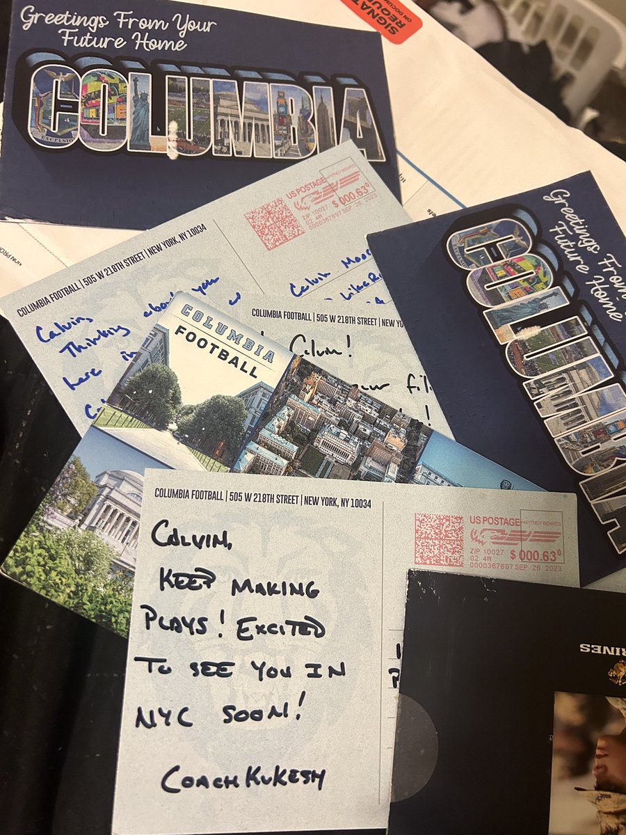 Thank you <a href="/CULionsFB/">Columbia Football</a> for showing love in NY