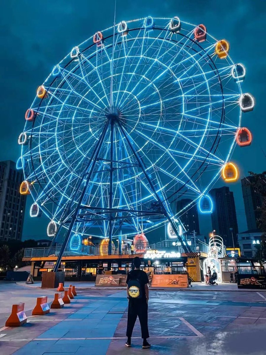 Beautiful Ferris wheel for Outdoor pixel
#ledpixel #module #pixelfactory #outdoorlighting