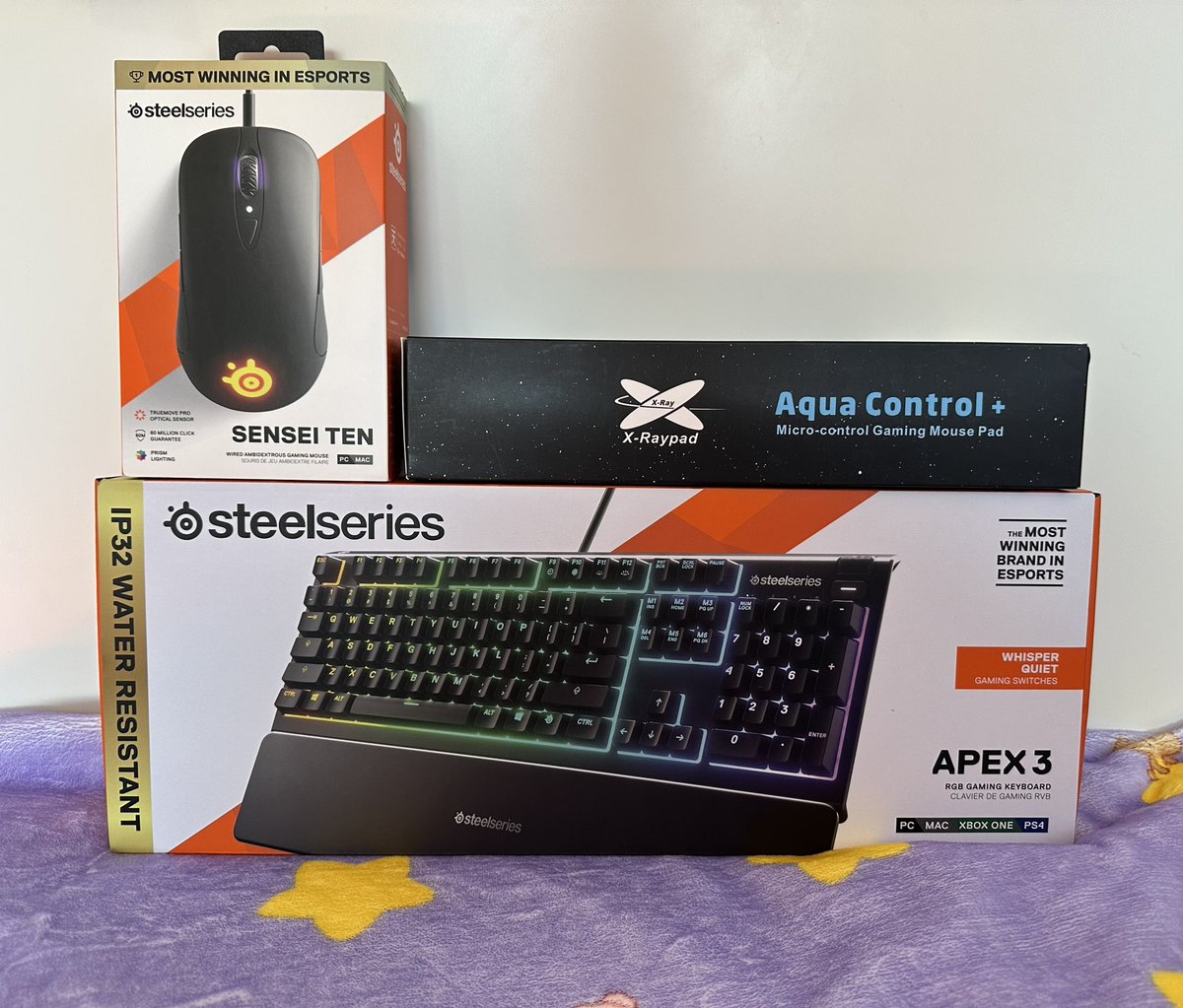 qxtwinnie's tweet photo. QXTWINNIE’S STEELSERIES GIVEAWAY

TO ENTER:
🌸 Follow @qxtwinnie
🌸 Like &amp; RT (no QRTs)
🌸 Tag 2 friends below
🌸 Winner must provide address
🌸 [OPTIONAL]: Follow @qxtwinnie on twitch for an extra entry, please provide a screenshot in the comments
 
Ends on 11/11 | US ONLY https://t.co/u9dcC0ucAG