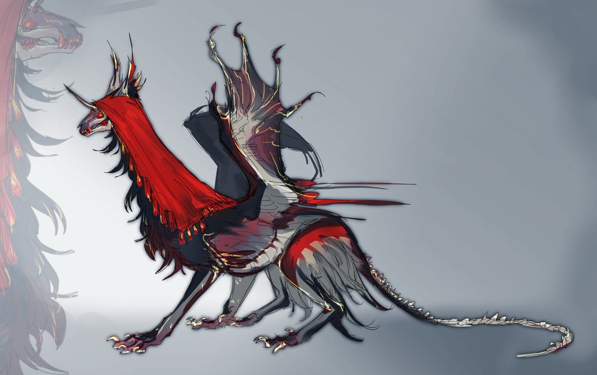 meiniri3's tweet photo. sketch adopt - open auction  
🐦‍⬛🩸the red prophet🫀✴️

info +alt color    in the replies! https://t.co/gyDA2icvZu