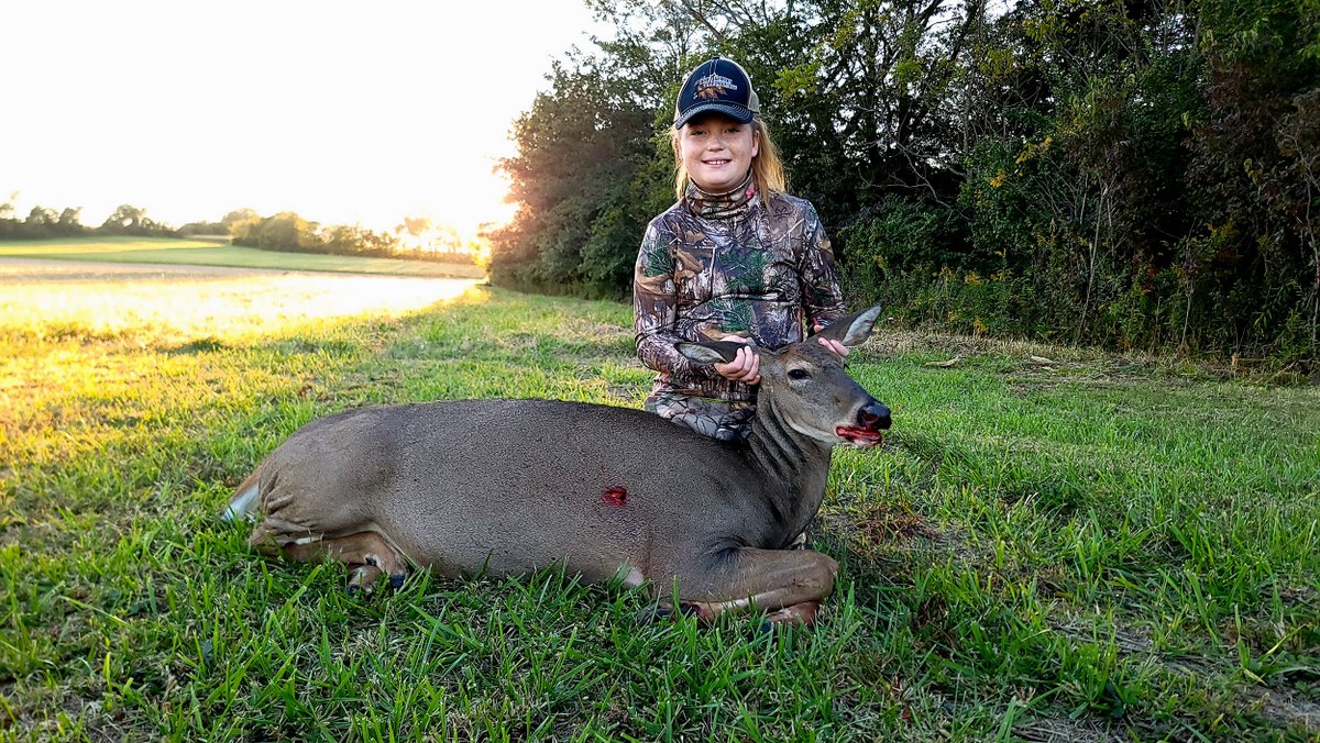All smiles! #takeakidhunting