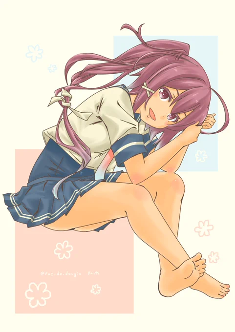 服着てる潜水艦は最高。 #艦これ