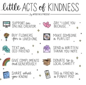 KindnessChamps's tweet photo. “No act of kindness, no matter how small, is ever wasted.” Aesop
Here are some ways to be #kind💞
Thanks #positivelypresent🥰
#youmatter #bekindtoyou #bekindtoothers #ubuntu❤️ https://t.co/u8lipZS3rW