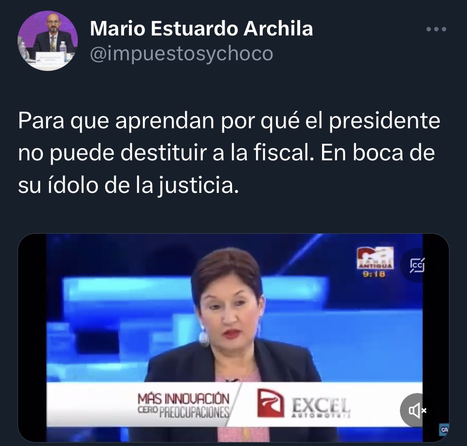 La mamá de la criatura <a href="/impuestosychoco/">Mario Estuardo Archila</a>