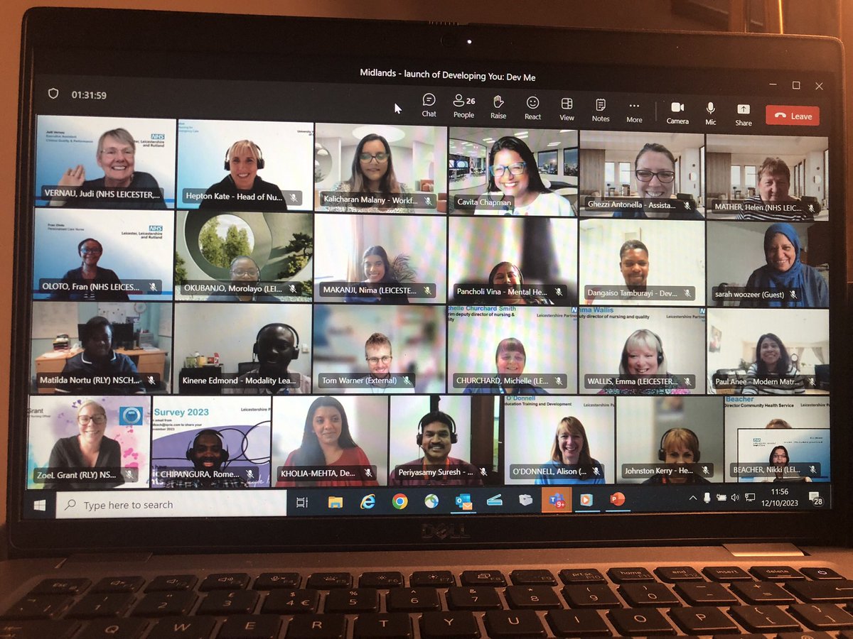 Thercal's tweet photo. Launch of #TalentAcceleration programme #BAME #Nurses #Midwives #AHPs @NHS_LLR with @LPTnhs @Leic_hospital #aspirations #lived-experiences shared thx @CavitaChapman @CarolineTrev1 @Warnerbro exciting times ahead @CNOEngland @ninamorganNHS @annesco86461641 @HoggJulie https://t.co/hVrC4WNPtd