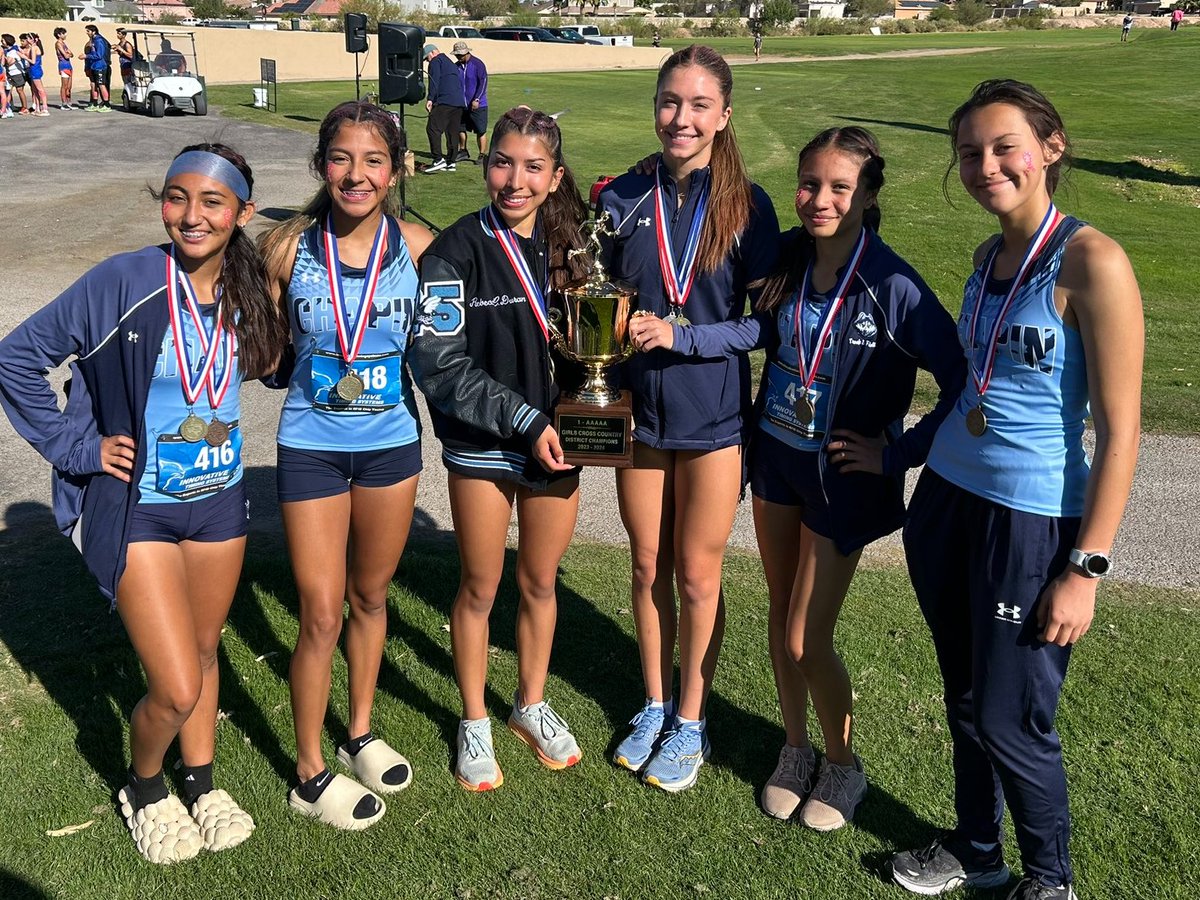 El Paso Running (@eprunning) on Twitter photo GIRLS RESULTS: District 1-5A
1, Rebecca Duran, Chapin, 20:58.51.
2, Ava Dennis, Chapin, 21:07.64.
3, Biviana Garcia, Chapin, 21:40.69.
Teams
1, <a href="/ChapinTrack/">ChapinXCTrack</a>, 20.
2, <a href="/ElPasoAthletics/">El Paso High Athletics</a>, 44.
3, Burges <a href="/CoachQuindara/">Burges Mustangs XC</a>, 84. GIRLS RESULTS: District 1-5A
1, Rebecca Duran, Chapin, 20:58.51.
2, Ava Dennis, Chapin, 21:07.64.
3, Biviana Garcia, Chapin, 21:40.69.
Teams
1, <a href="/ChapinTrack/">ChapinXCTrack</a>, 20.
2, <a href="/ElPasoAthletics/">El Paso High Athletics</a>, 44.
3, Burges <a href="/CoachQuindara/">Burges Mustangs XC</a>, 84.